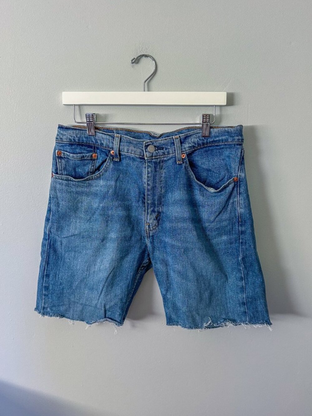 Levi's 505 Cut Off Jean Shorts - Size 32